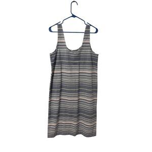 Marine Layer Brea Women's Sleeveless Striped Dress Sz L